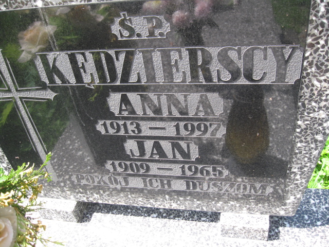 Anna Kędzierska 1913 Kłodzko - Grobonet - Wyszukiwarka osób pochowanych