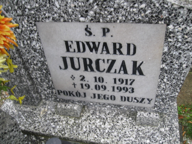 Edward Jurczak 1917 Kłodzko - Grobonet - Wyszukiwarka osób pochowanych