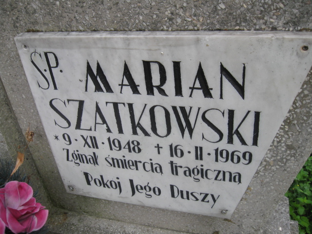 Marianna Szatkowska 1928 Kłodzko - Grobonet - Wyszukiwarka osób pochowanych