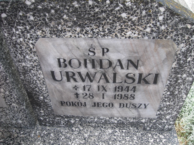 Bohdan Urwalski 1944 Kłodzko - Grobonet - Wyszukiwarka osób pochowanych