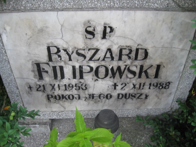 Ryszard Filipowski 1953 Kłodzko - Grobonet - Wyszukiwarka osób pochowanych